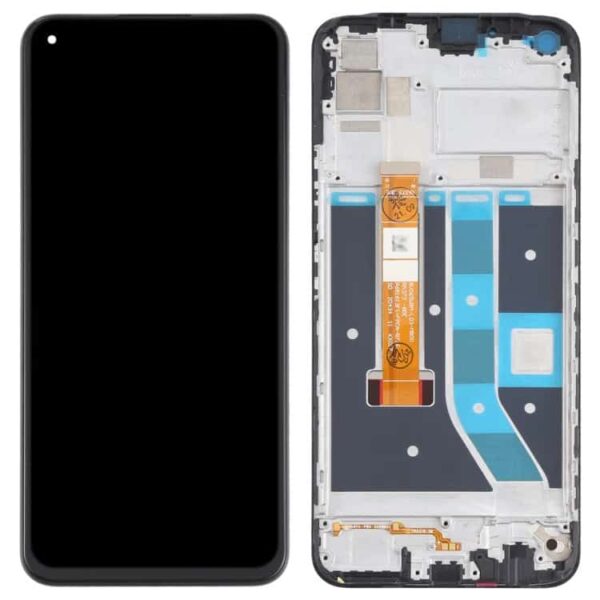 Original Realme 7i Display and Touch Screen Combo Replacement With Frame in India Chennai