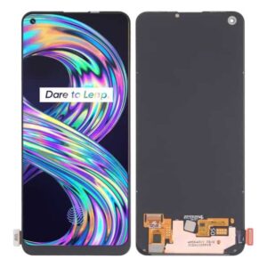 Original Realme 8 Display and Touch Screen Combo Replacement With Frame in India Chennai Without Frame - RMX3085 - 1