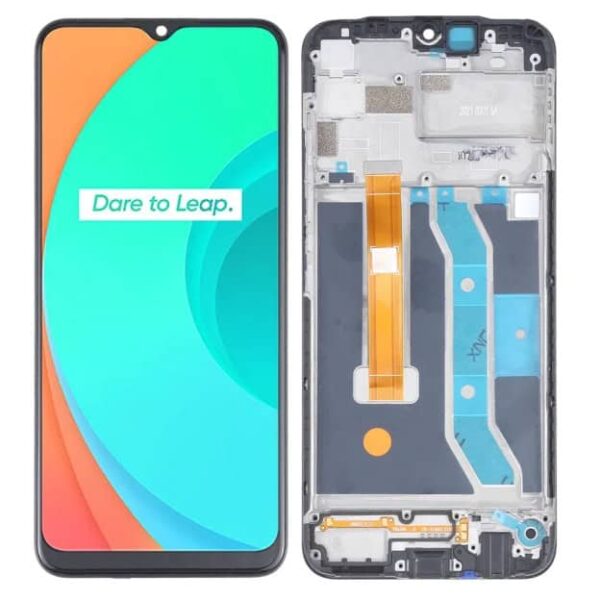 Original Realme C11 Display and Touch Screen Replacement Combo Price in Chennai India - RMX2185 - With Frame