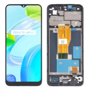 Original Realme C33 Display and Touch Screen Replacement Price in Chennai India With Frame - RMX3624 - 1